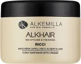 Alkemilla Eco Bio Cosmetic Alkemilla Eco Bio Cosmetic Linseed Curly Hair Mask - Маска для кудрявых волос Alkemilla, льняное масло, экстракты овса и проса, кокос, миндаль, пантенол, 250 мл — фото 1