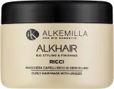 Alkemilla Eco Bio Cosmetic Alkemilla Eco Bio Cosmetic Linseed Curly Hair Mask - Маска для кудрявых волос Alkemilla, льняное масло, экстракты овса и проса, кокос, миндаль, пантенол, 250 мл — фото 2