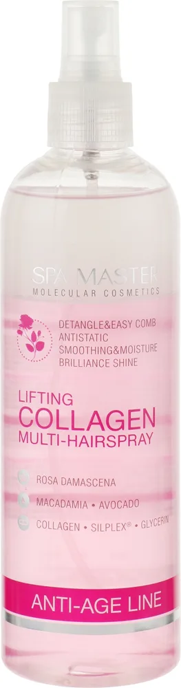 Лифтинг-спрей-сыворотка для волос с коллагеном Spa Master Lifting Collagen Multi-Hair Spray, 350 мл