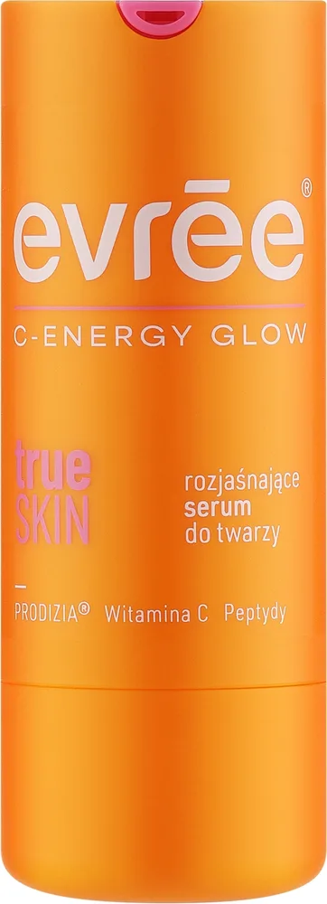 Сыворотка для лица Evree C-Energy Glow осветляющая, с витамином C, 25 мл