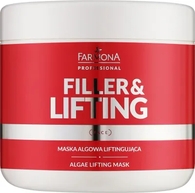 Лифтинг-маска водорослевая Farmona Professional Filler & Lifting, 160 г, для зрелой кожи с морщинами