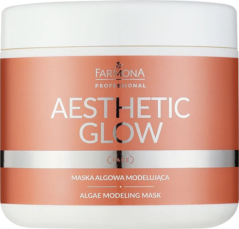 Моделирующая маска-плёнка водорослевая Farmona Professional Aesthetic Glow, 160 г, с пептидами