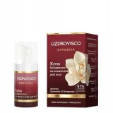 Крем для области вокруг глаз Uzdrovisco Gardenia Collagen с пептидом экстрактом гардении и маслом ши для зрелой кожи 15 мл — фото 1