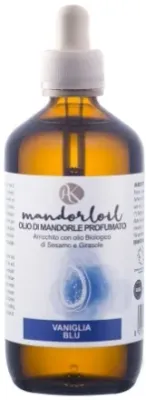 Alkemilla Eco Bio Cosmetic Alkemilla Eco Bio Cosmetic Mandorloil Vaniglia Blu - Миндальное масло Alkemilla Mandorloil с ароматом ванили