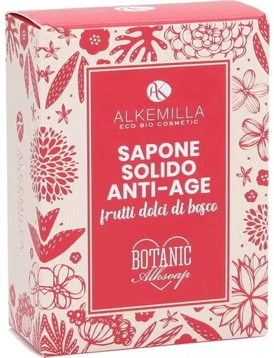 Alkemilla Eco Bio Cosmetic Alkemilla Eco Bio Cosmetic Sapone Anti Age - Мыло Alkemilla Anti Age с маслом авокадо, сладкие фрукты, 100 г