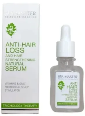 Укрепляющая сыворотка против выпадения волос Spa Master Anti-Hair Loss And Hair Strengthening Natural Serum, 45 мл