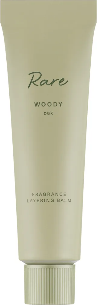 Rare Beauty Rare Woody Oak бальзам для тела парфюмированный 20 мл, ароматный бальзам с нотами дубового мха и пачули