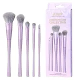 Набор кистей для макияжа Jessup Luxury Purple Everyday Essentials T515 из 5 предметов — фото 1