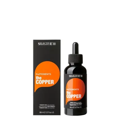 Пигмент для окрашивания волос Selective Professional thePIGMENTS, концентрированный, 80 мл, оттенок theCOPPER
