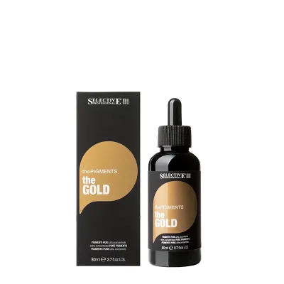 Пигмент для окрашивания волос Selective Professional thePIGMENTS, концентрированный, 80 мл, оттенок theGOLD