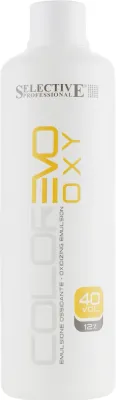 Окислитель для волос Selective Professional Colorevo Oxy 40Vol, 12%, для осветления на 3–4 тона, 1000 мл