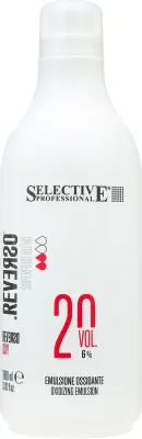 Окислитель для волос Selective Professional Reverso, 6%, для окрашивания и покрытия седины, 1000 мл