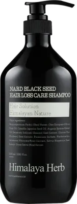 Шампунь против выпадения волос Nard Black Seed Hair Loss Care Shampoo с экстрактом чёрного тмина, 1000 мл