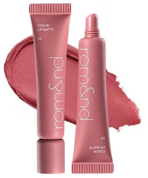 Rom&nd Matowa szminka - Помада для губ Color Lip Matte матовая, стойкая, 8 г, оттенок 02 - Hush Grape