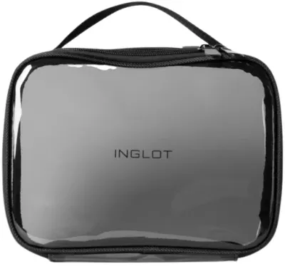 Косметичка Inglot Travel Cosmetic Bag Black дорожная большая черная 25х19х8,5 см