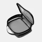Косметичка Inglot Travel Cosmetic Bag Black дорожная большая черная 25х19х8,5 см — фото 3