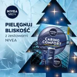 Мужской набор NIVEA Men Caring Comfort гель для душа роликовый дезодорант и универсальный крем с алоэ 250+50+75 мл — фото 3
