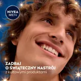 Мужской набор NIVEA Men Gentle Touch пена бальзам дезодорант и гель для душа с ромашкой для чувствительной кожи — фото 6