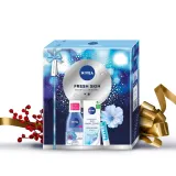 Набор для лица NIVEA Fresh Skin средство для снятия макияжа дневной крем SPF15 и бальзам для губ 125+50 мл+4.8 г — фото 2