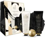 Набор Grace Cole The Luxury Bathing Sparkling Pear лосьон для тела 100 мл крем для тела 100 мл бомбочка для ванны 25 г и губка — фото 1