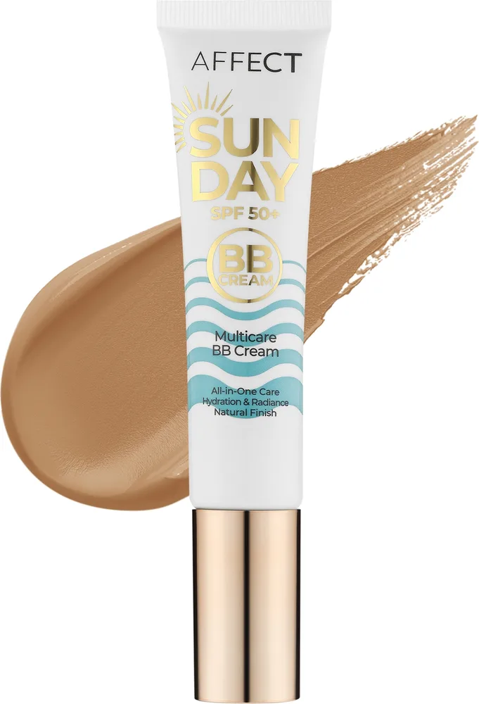 Affect Cosmetics Wielofunkcyjny krem BB do twarzy - Многофункциональный BB-крем Affect SunDay Multicare BB Cream, оттенок Medium