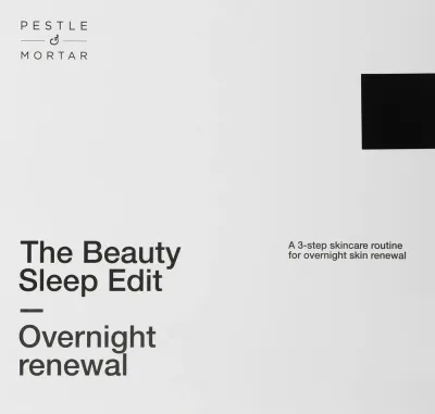 Набор для лица Pestle & Mortar Beauty Sleep глиняная маска бальзам для снятия макияжа и ночное масло с ретиноидом 50+50+30 мл