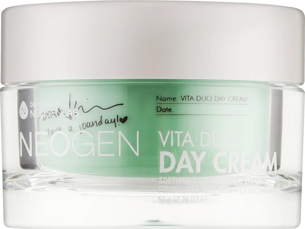 Neogen Vita Duo Day крем для лица дневной увлажняющий с растительными экстрактами, лёгкий 50 г