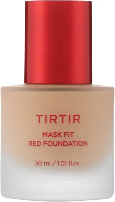 Тональный флюид Tirtir Mask Fit Red Foundation сияющий стойкий, 30 мл