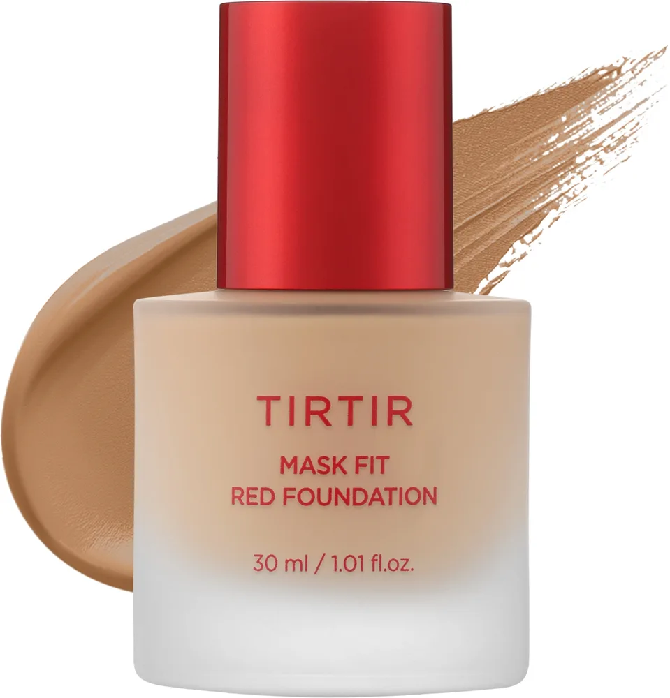 Тональный флюид Tirtir Mask Fit Red Foundation сияющий стойкий, 30 мл, оттенок 29N - Natural Beige