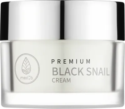 Крем для лица Med B Premium Black Snail с муцином улитки 50 мл