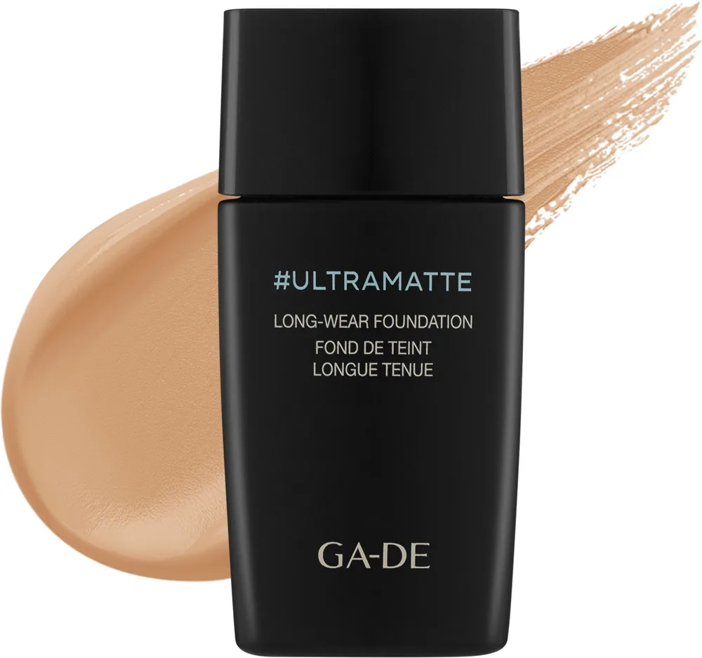 Тональный флюид GA-DE Ultramatte Long-Wear Foundation матирующий стойкий, 30 мл, оттенок 153 - Linen