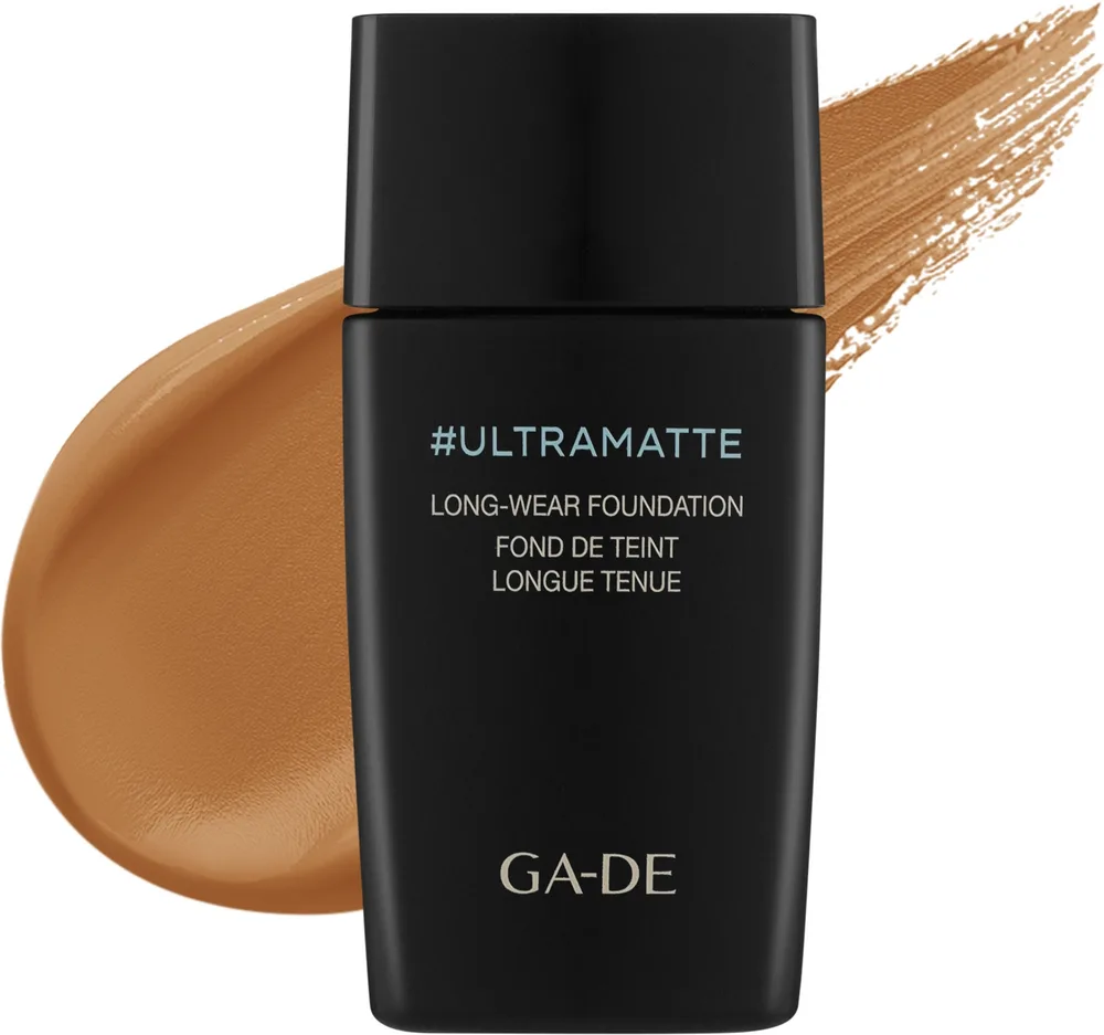Тональный флюид GA-DE Ultramatte Long-Wear Foundation матирующий стойкий, 30 мл, оттенок 154 - Tan