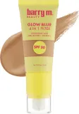 Тонирующий крем Barry M Glow Blur 4 in 1 Filter сияющий SPF 30, 30 мл, оттенок Light — фото 1