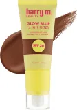 Тонирующий крем Barry M Glow Blur 4 in 1 Filter сияющий SPF 30, 30 мл, оттенок Deep — фото 1