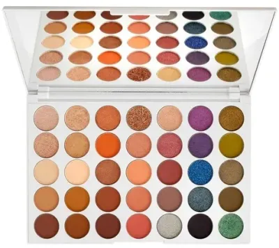 Палетка теней для век Barry M No Filter Eyeshadow Palette 35 оттенков