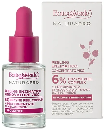 Bottega Verde Renewing Enzyme Peel энзимный пилинг для лица с миндальной кислотой 15 мл