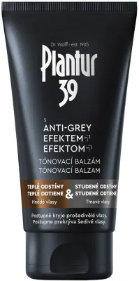Тонирующий кондиционер для волос Plantur 39 Anti-Gray Effect Coloring Conditioner для отросших корней каштановых и тёмных волос