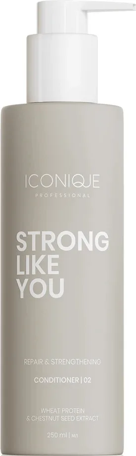 Кондиционер для волос Iconique Professional Strong Like You Repair &amp; Strengthening Conditioner восстанавливающий, укрепляющий, 70 мл / 250 мл