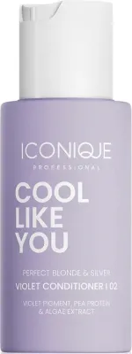 Кондиционер для волос Iconique Professional Cool Like You Perfect Blonde and Silver Violet Conditioner, для холодного блонда, 70 и, 70 мл
