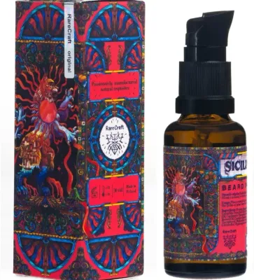 Масло для бороды RareCraft Beard Oil Sicilian Sunset питающее, увлажняющее, 30 мл