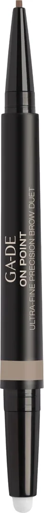 Карандаш для бровей GA-DE On Point Ultra Fine Brow Duet, оттенок 102 - Cool Blonde
