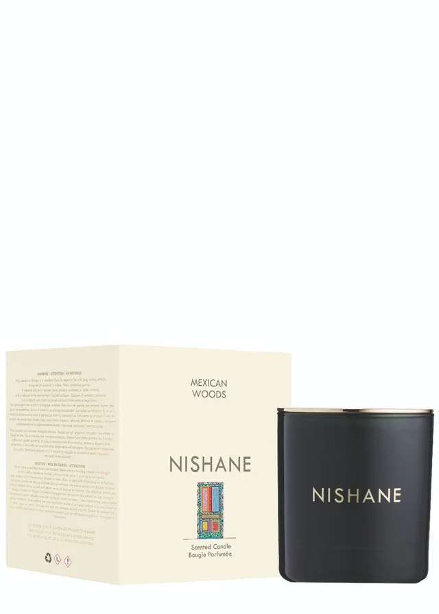 Свеча ароматическая Nishane Mexican Woods Scented Candle, 300 г