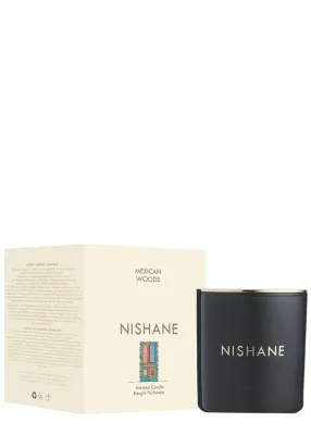 Свеча ароматическая Nishane Mexican Woods Scented Candle, 300 г