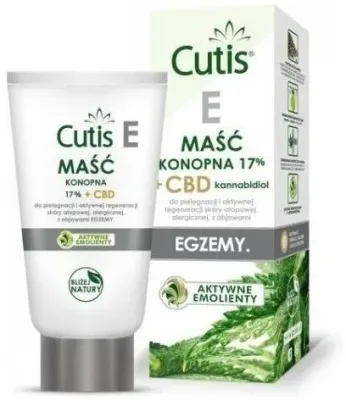 Мазь для тела Cutis E-Eczema Hemp Ointment, 120 мл