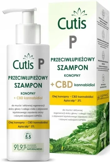 Шампунь для кожи головы Cutis P-Anti-Dandruff Shampoo против перхоти, 150 мл