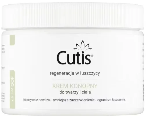 Крем для тела Cutis L конопляный для очень сухой кожи 400 мл