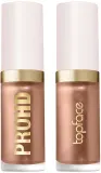Хайлайтер для лица Topface ProHD Super Dewy Liquid Highlighter жидкий, с перламутровыми пигментами, 7 г, оттенок 03 - Peach Fizz — фото 1