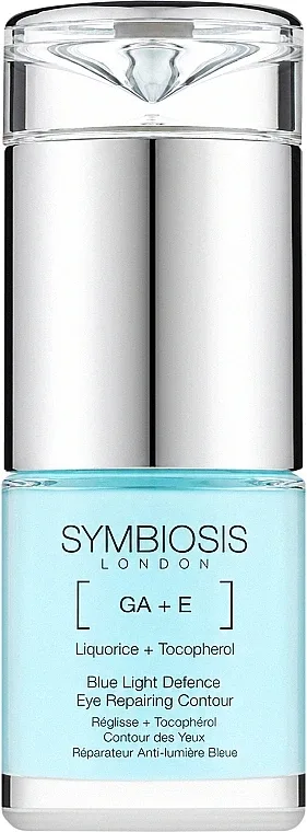 Крем для области вокруг глаз Symbiosis London Blue Light Defence с экстрактом солодки магнолии и гиалуроновой кислотой для зрелой кожи 20 мл