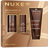 Мужской набор Nuxe Men увлажняющий гель для лица дезодорант и гель для душа с экстрактом баобаба 50+30+200 мл — фото 1