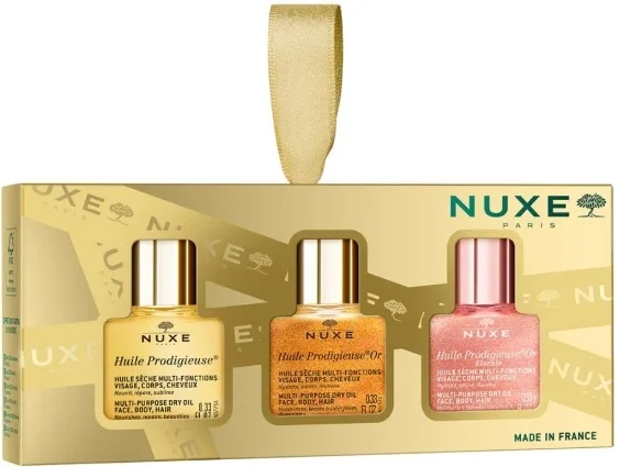Набор сухих масел Nuxe Huile Prodigieuse классическое Or Florale и Or 3 шт по 10 мл